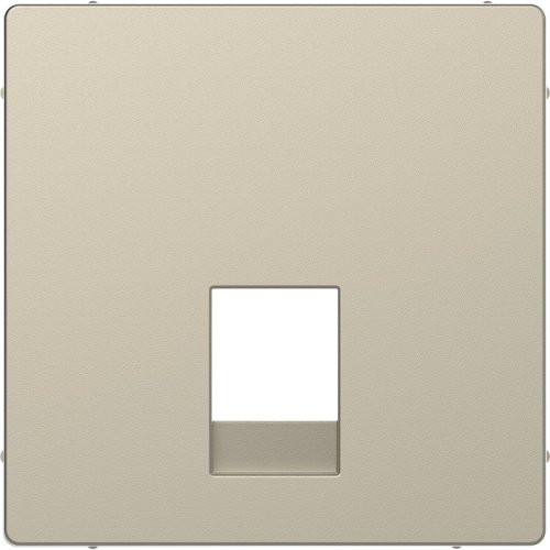 Лицевая панель Schneider Electric Merten D-Life для 1-м. розетки RJ11 сахара фото Лицевая панель Schneider Electric Merten D-Life для 1-м. розетки RJ11 сахара картинка